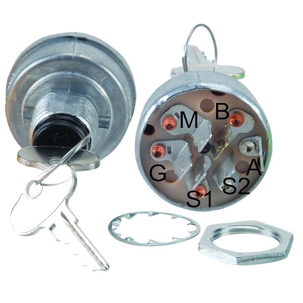 Ignition Switch 3" x2.95" x1.65"